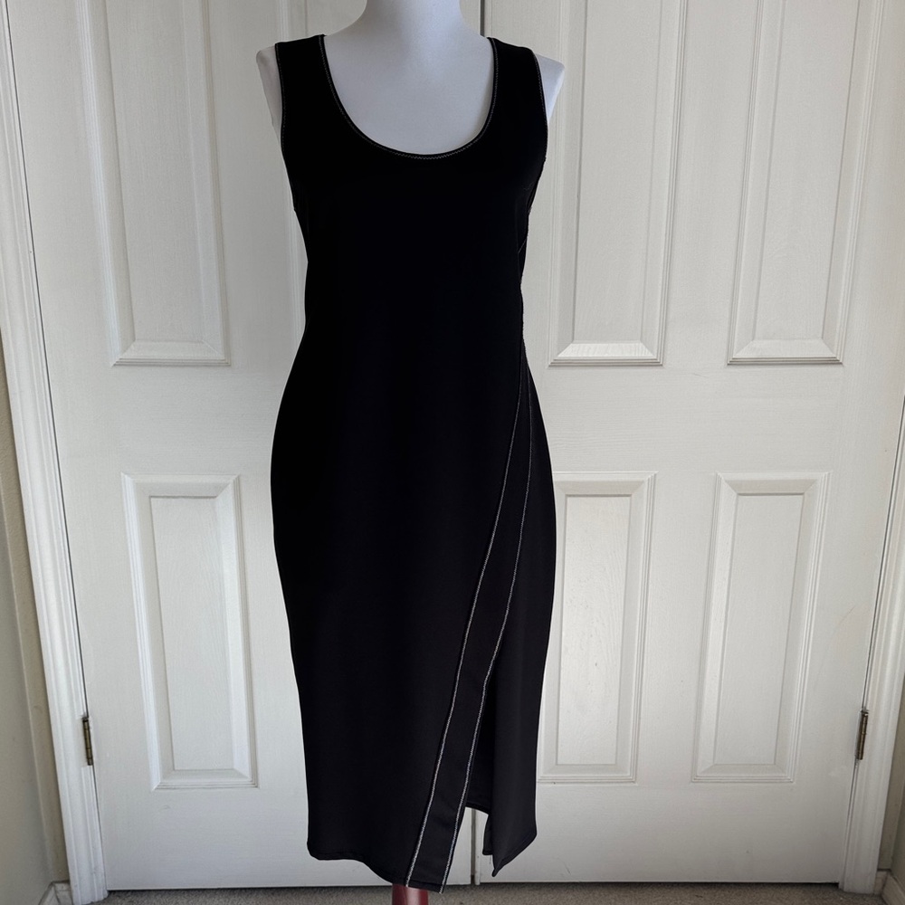 RACHEL Rachel Roy Black Midi Dress